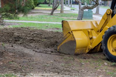 Local Yard Grading pros at work